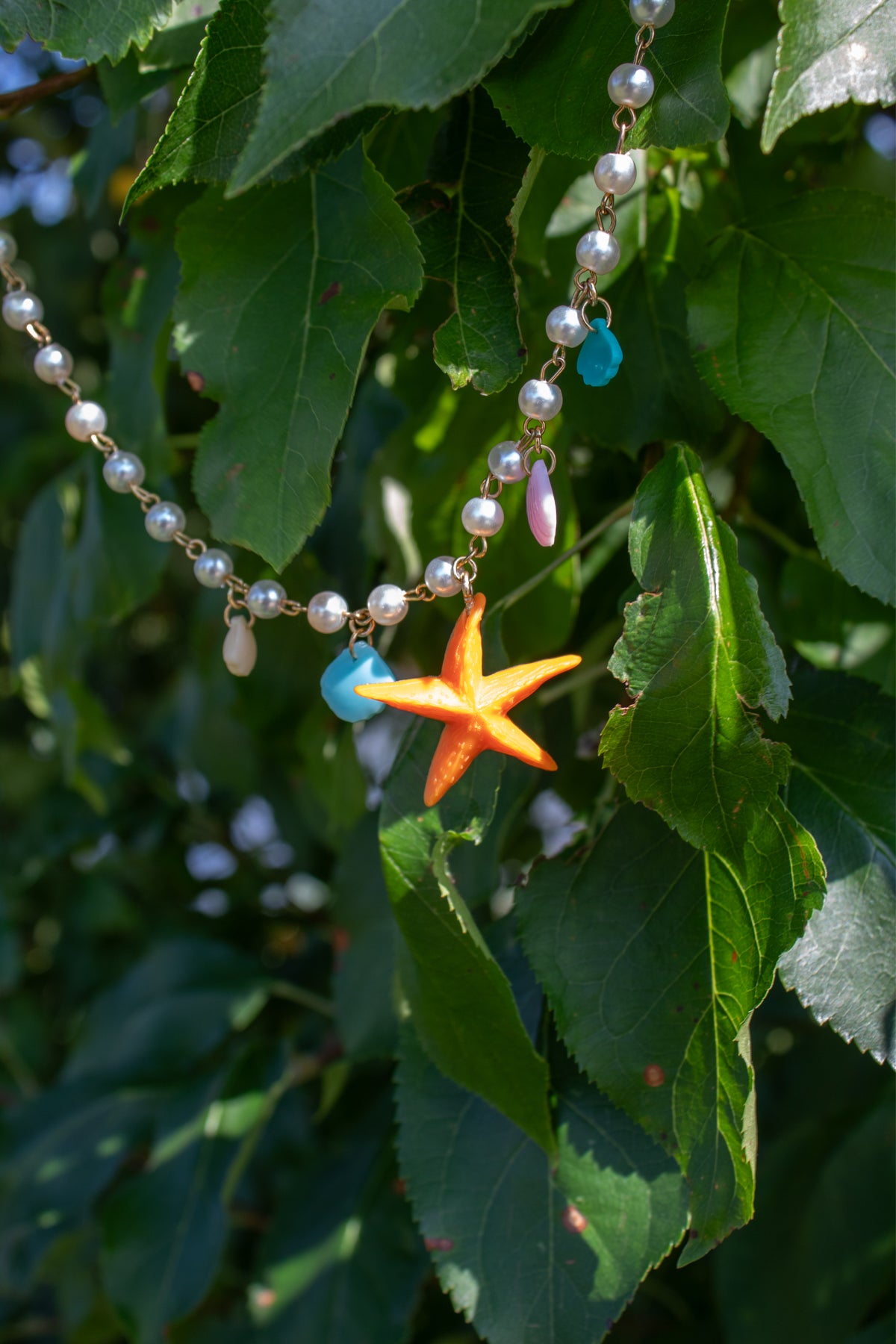 Starfish Charm Necklace